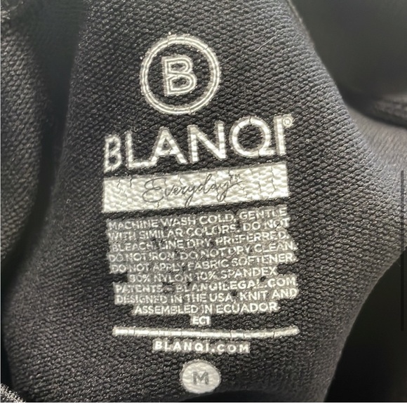 Blanqi Everyday Cropped Maternity Legging Black Size Medium - Picture 3 of 3